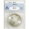 Image 1 : 1886-S $1 MS63 ANACS