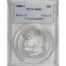 1886-S $1 MS64 PCGS