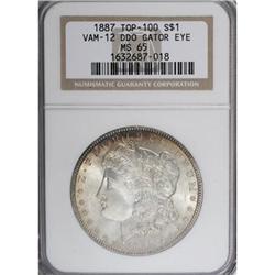 1887 $1 MS65 NGC