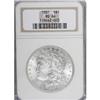Image 1 : 1887 $1 MS66 NGC