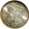 Image 1 : 1887 $1 MS66 NGC
