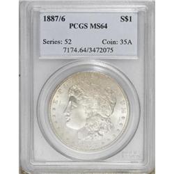 1887/6 $1 MS64 PCGS