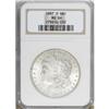 Image 1 : 1887-O $1 MS64 NGC