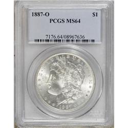 1887-O $1 MS64 PCGS
