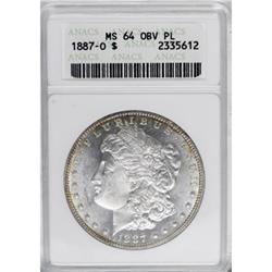 1887-O $1 MS64 ANACS