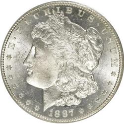 1887-S $1 MS64 PCGS