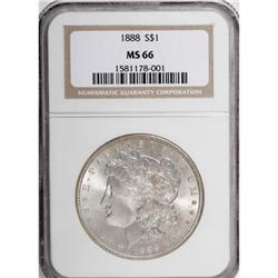 1888 $1 MS66 NGC