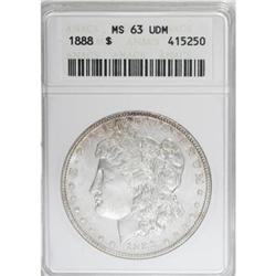 1888 $1 Deep Mirror Prooflike MS63 ANACS