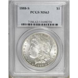 1888-S $1 MS63 PCGS