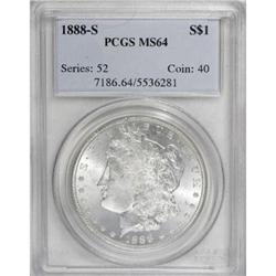 1888-S $1 MS64 PCGS