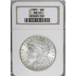 1889 $1 MS65 NGC