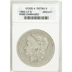 1889-CC $1 G4 ANACS