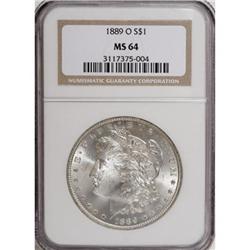 1889-O $1 MS64 NGC
