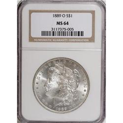 1889-O $1 MS64 NGC