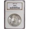 Image 1 : 1889-O $1 MS64 NGC
