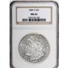 Image 1 : 1889-S $1 MS62 NGC