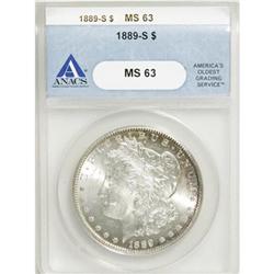 1889-S $1 MS63 ANACS