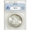Image 1 : 1889-S $1 MS63 ANACS
