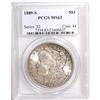 Image 1 : 1889-S $1 MS63 PCGS