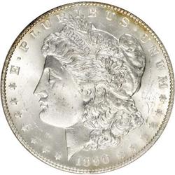 1890 $1 MS64 PCGS