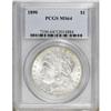 Image 3 : 1890 $1 MS64 PCGS