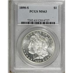 1890-S $1 MS63 PCGS