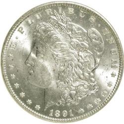 1891 $1 MS64 NGC