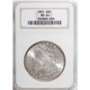 Image 1 : 1891 $1 MS64 NGC