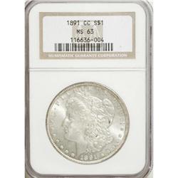 1891-CC $1 MS63 NGC
