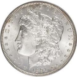 1891-CC $1 MS63 PCGS