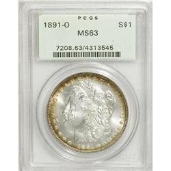 1891-O $1 MS63 PCGS