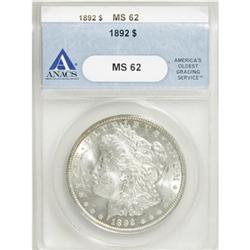 1892 $1 MS62 ANACS