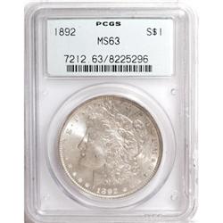 1892 $1 MS63 PCGS