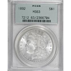 1892 $1 MS63 PCGS