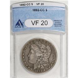 1892-CC $1 VF20 ANACS