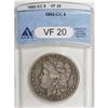 Image 1 : 1892-CC $1 VF20 ANACS
