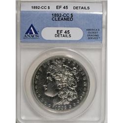 1892-CC $1 XF45 ANACS
