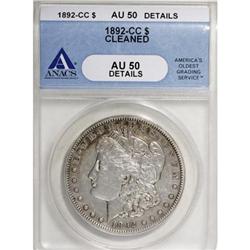 1892-CC $1 AU50 ANACS