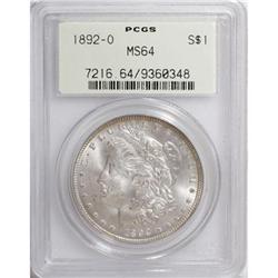 1892-O $1 MS64 PCGS