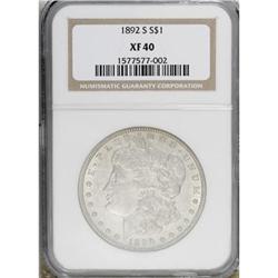 1892-S $1 XF40 NGC