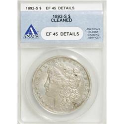 1892-S $1 XF45 ANACS