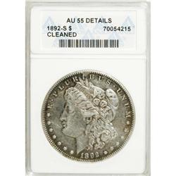 1892-S $1 AU55 ANACS