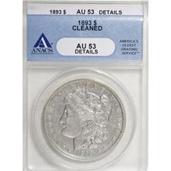1893 $1 AU53 ANACS