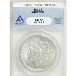 1893 $1 AU53 ANACS