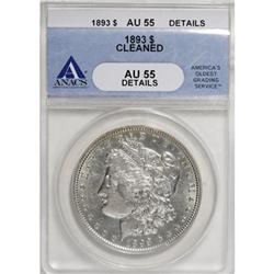1893 $1 AU55 ANACS