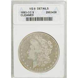 1893-CC $1 VG8 ANACS