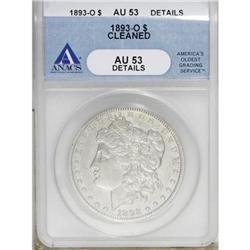 1893-O $1 AU53 ANACS