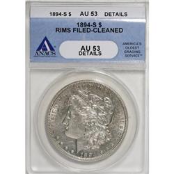1894-S $1 AU53 ANACS