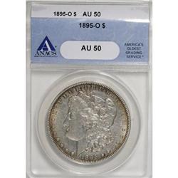 1895-O $1 AU50 ANACS