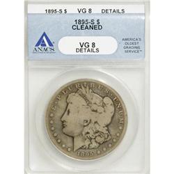 1895-S $1 VG8 ANACS
